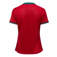 Camiseta Portugal Primera Equipación Replica Mundial 2026 para mujer mangas cortas